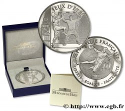 FRANCIA Belle Épreuve 10 Euro JEUX D’ÉTÉ - HANDBALL 2010 Pessac