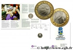 FINLAND Blister Belle Épreuve 5 Euro CHAMPIONNAT DU MONDE DE HOCKEY SUR GLACE IIHF 2012 Vanda