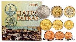 GRIECHENLAND SÉRIE Euro BRILLANT UNIVERSEL - Patras, capitale européenne de la Culture 2006 Athènes