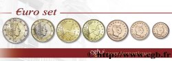 LUXEMBOURG LOT DE 8 PIÈCES EURO (1 Cent à 2 Euro Grand-Duc Henri) 2010 Utrecht