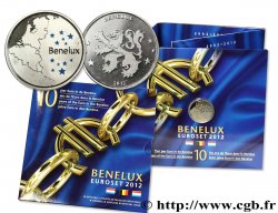 BENELUX SÉRIE Euro BRILLANT UNIVERSEL - 10 ans de l’Euro dans le Benelux 2012 