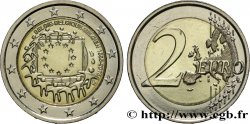 BELGIQUE 2 Euro 30e ANNIVERSAIRE DU DRAPEAU EUROPÉEN 2015 Bruxelles