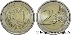 SLOVÉNIE 2 Euro 30e ANNIVERSAIRE DU DRAPEAU EUROPÉEN 2015 