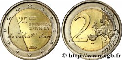 SLOWENIEN 2 Euro 25e ANNIVERSAIRE DE LA RÉPUBLIQUE DE SLOVÉNIE 2016 