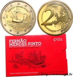 PORTUGAL Belle Épreuve 2 Euro FERNAO MENDES PINTO 2011 Lisbonne