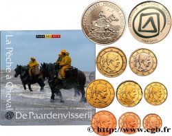 BELGIUM SÉRIE Euro FDC - PÊCHEURS À CHEVAL 2014 Bruxelles