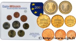 DEUTSCHLAND SÉRIE Euro BRILLANT UNIVERSEL  2002 Stuttgart F