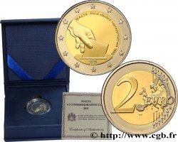 MALTE Belle Épreuve 2 Euro ÉLECTION DE 1849 2011 BE