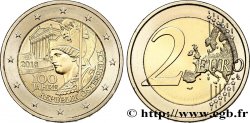 AUTRICHE 2 Euro 100e ANNIVERSAIRE DE LA RÉPUBLIQUE AUTRICHIENNE 2018 Vienne