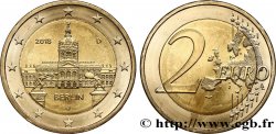 GERMANY 2 Euro BERLIN - CHÂTEAU DE CHARLOTTENBURG   2018 Hambourg J