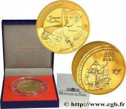 FRANCE Belle Épreuve 500 Euro JACQUES CARTIER 2011 Pessac