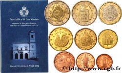 RÉPUBLIQUE DE SAINT- MARIN COFFRET Euro BELLE ÉPREUVE 2012 Rome