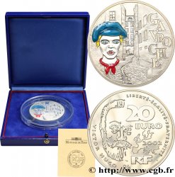 FRANCE Belle Épreuve 20 Euro GAVROCHE des MISÉRABLES 2002 