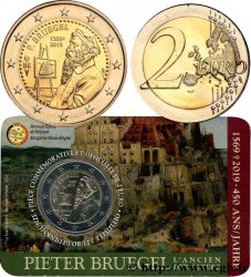 BELGIUM Coin-card 2 Euro PIETER BRUEGEL - Version française 2019 