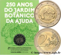 PORTUGAL Coin-Card 2 Euro JARDIN BOTANIQUE D’AJUDA 2018 Lisbonne Lisbonne