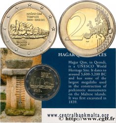 MALTA Coin-Card 2 Euro TEMPLE ĦAGAR QIM 2017 