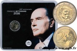 FRANCE Coin-card 2 Euro FRANÇOIS MITTERRAND 2016 Pessac