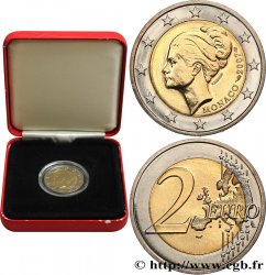 MONACO 2 Euro PRINCESSE GRACE 2007 Brilliant Uncirculated