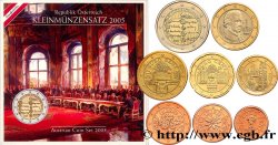 ÖSTERREICH SÉRIE Euro BRILLANT UNIVERSEL - 50 ans de l’Etat Autrichien 2005 Vienne