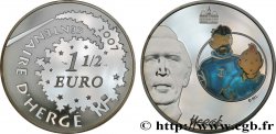 FRANCE Belle Épreuve 1 Euro 1/2 TINTIN ET LE CAPITAINE HADDOCK 2007 Pessac