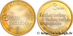 ESLOVENIA 3 Euro - 500 ANS PREMIER TEXTE SLOVENE IMPRIMÉ 2014  