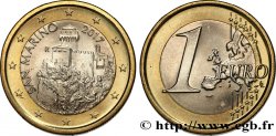RÉPUBLIQUE DE SAINT- MARIN 1 Euro CHÂTEAU DE CESTA 2017 Rome