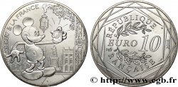 FRANCE 10 Euro MICKEY ET LA FRANCE - DANS LA PLACE 2018 Pessac