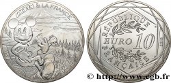 FRANCIA 10 Euro MICKEY ET LA FRANCE - ODE AUX VOLCANS 2018 Pessac