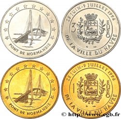 FRANKREICH Lot 1 et 3 Euro du Havre (25 juin - 9 juillet 1996) 1996 