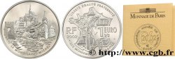 FRANCE Belle Épreuve 1 Euro 1/2 MONT SAINT-MICHEL 2002 