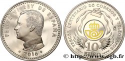 SPAGNA Belle Épreuve 10 Euro - 300 ans de la poste Espagnole 2016 Madrid