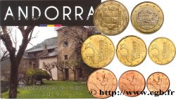ANDORRE (PRINCIPAUTÉ) SÉRIE Euro BRILLANT UNIVERSEL  2019 