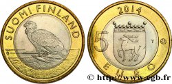 FINLANDIA 5 Euro ALAND (série animaux) 2014 Vanda
