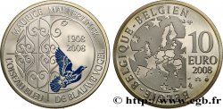 BELGIQUE BELLE ÉPREUVE 10 Euro L’OISEAU BLEU 2008 Bruxelles