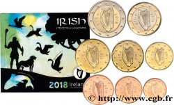 IRLANDA SÉRIE Euro BRILLANT UNIVERSEL - MYTHES & LÉGENDES 2018 Dublin-Sandyford  Dublin-Sandyford 