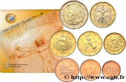 ITALIE SÉRIE Euro BRILLANT UNIVERSEL (8 pièces) 2007 