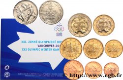SLOVAKIA SÉRIE Euro BRILLANT UNIVERSEL - JEUX OLYMPIQUES VANCOUVER 2010 