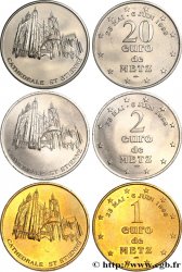 FRANCE Lot 1, 2 et 20 Euro de Metz (23 mai - 6 juin 1998) 1998 