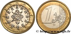 PORTUGAL 1 Euro SCEAU ENTRELACÉ (1144), 1ère carte 2008 Lisbonne