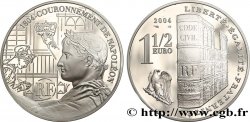 FRANKREICH Belle Épreuve 1 Euro 1/2 BICENTENAIRE DU COURONNEMENT DE NAPOLÉON Ier 1804-2004 2004 