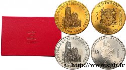 FRANKREICH Lot 1 Euro 1/2 et 3 Euro de Bourges (10 - 21 avril 1996) 1996 