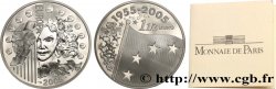 FRANKREICH Belle Épreuve 1 Euro 1/2 L EUROPA - CINQUANTENAIRE DU DRAPEAU EUROPÉEN 2005 