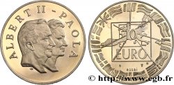CINQUIÈME RÉPUBLIQUE “Essai” 10 Euro ALBERT II - PAOLA n.d. 