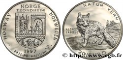 NORVÈGE 20 Euro - RENARD ARCTIQUE 1997 