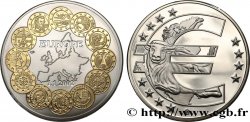 EUROPE Médaille 1ère émission de l’Euro 2002 
