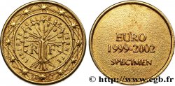 FRANCIA 1 Euro SPECIMEN 2002 
