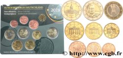 DEUTSCHLAND SÉRIE Euro FLEUR de COIN  2018 Stuttgart F
