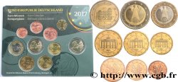 ALLEMAGNE SÉRIE Euro FLEUR de COIN  2017 FDC