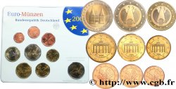 GERMANY SÉRIE Euro BRILLANT UNIVERSEL  2006 Hambourg J