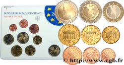 GERMANY SÉRIE Euro BRILLANT UNIVERSEL   2008 Stuttgart F
